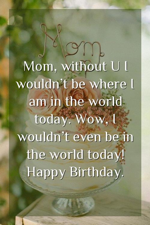 mom birthday caption for mother
